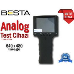 3.5 INCH Analog Kamera Test Cihazı BT-001 