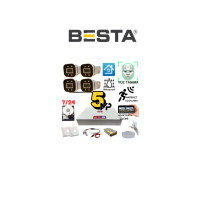 Arna 5 Mp Gece Renkli Yüz Tanıma Sesli H.265 500 GB HDD Dahil 4 Kameralı Ahd Güvenlik Seti - ST54500L