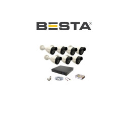 Besta 2mp 1080P 7 Dış Mekan Kameralı Ahd Güvenlik Seti BG-5241