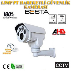 1,3 MP Ahd Motorize PT 4 Atom Led Güvenlik Kamerası KD-1844