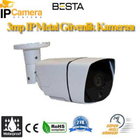 3mp IP Metal Kasa Güvenlik Kamerası BT-3589