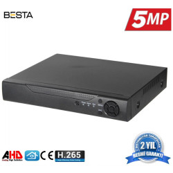 4 Kanal Ahd 5MP H265  Dvr Kayıt Cihazı Xmeye KD-804HD