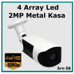 2MP 1080P ARN-58 4 Array Led Full Hd  3.6MM Güvenlik Kamerası 
