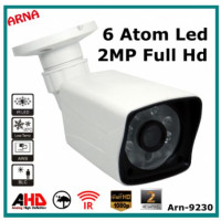 2MP 1080p ARN-9230 AHD 6 Atom Led FULL HD Güvenlik Kamerası 