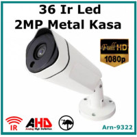 2MP Full Hd 1080P 36 IR Led Metal Kasa ARN-9322 Güvenlik Kamerası 