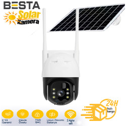 BESTA 3 MP  WİFİ  SOLAR KABLOSUZ GÜVENLİK KAMERASI BS-2090