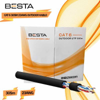 BESTA OUTDOOR CAT6 23 AWG 305 METRE IP KAMERA KABLOSU