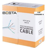 Cat6 305 Metre Cat 6 Kablo 23 AWG İp Kamera Kablosu