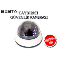 LED IŞIKLI CAYDIRICI SAHTE DOME GÜVENLİK KAMERASI KD-1789