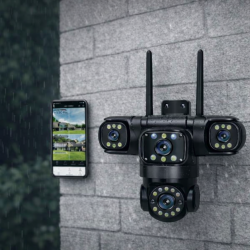 BESTA 3+3+3 MP 3 KAMERALI KABLOSUZ MOTORİZE WİFİ GÜVENLİK KAMERASI BS-113W