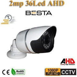 2MP 1080P Ahd Metal Kasa 36 Led Bullet Kamera KD-8975