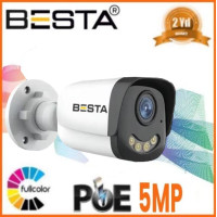 Besta IP poe bt-1241 5mp Warm Led Güvenlik Kamerası
