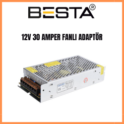 Cortex 12V 30Amper Fanlı Kamera Adaptörü ( MA-1230A)