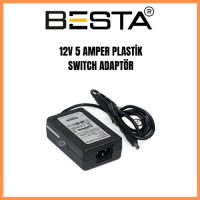 Besta 12 Volt 5 Amper Plastik Switch Adaptör KD-5693