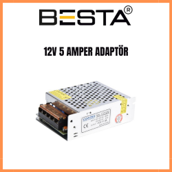 Cortex 12V 5A small Kamera Adaptörü (MA-1205SM)