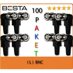 Besta BNC-105 L BNC KONNEKTÖR 100 LÜ PAKET