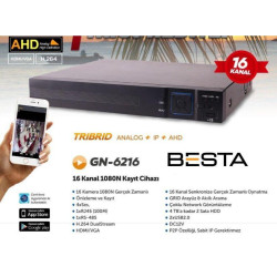 Besta BS-6216HS AHD DVR 16 Kanal Kamera Kayıt Cihazı