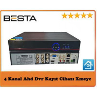 Besta AHD DVR 4 Kanal Kamera Kayıt Cihazı - Xmeye KD-604HD