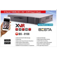 Besta XVR 8 Kanal Kamera Kayıt Cihazı KD-8108S