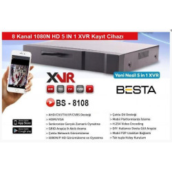 Besta XVR 8 Kanal Kamera Kayıt Cihazı KD-8108S