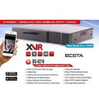 Besta XVR 16 Kanal Kamera Kayıt Cihazı KD-8216