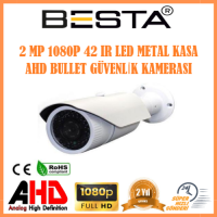 Besta 2MP Ahd 1080P 42 Led Metal Kasa Dış Ortam Güvenlik Kamerası KD-9457