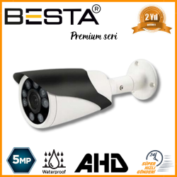 Besta Premium Seri 5 MP 1440P 8 ATOM LED AHD Güvenlik Kamerası KD-2779