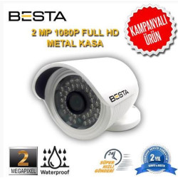 2 mp AHD Metal Kasa 36 LED Kamera KD-8967