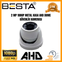 Besta 2MP Ahd 1080P Metal Kasa Dome Güvenlik Kamerası KD-9423