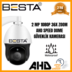 Besta 2 MP 1080P 36X ZOOM Ahd Speed Dome Güvenlik Kamerası KD-660