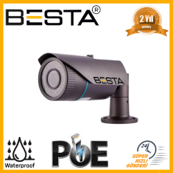 Besta 4 MP IP POE Metal Kasa Güvenlik Kamerası KD-8581