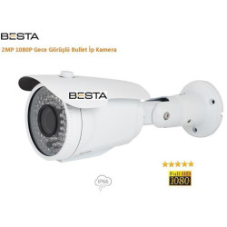 Besta BT-8583 2MP Ahd 1080P 36 Led  Metal Kasa Güvenlik Kamerası 