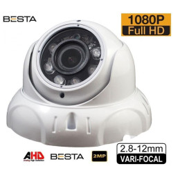 Besta KD-279 2MP Ahd 1080P 2.8 - 12MM Varifocal Dome Güvenlik Kamerası 