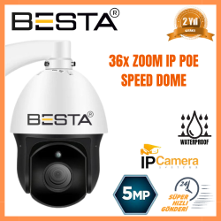 5 MP 36X ZOOM IP POE SPEED DOME Güvenlik Kamerası KD-2230