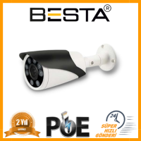 Besta 4K 5 MP 1440P 8 ATOM LED IP POE Bullet Güvenlik Kamerası KD-5615