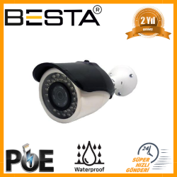 Besta 4 MP HD IP POE BULLET KAMERA 42 IR LED METAL KASA KD-4819