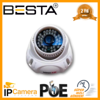 4 MP SES DESTEKLİ IP POE DOME GÜVENLİK KAMERASI KD-1622