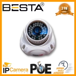 Besta 3 MP 36 Led SES DESTEKLİ IP POE Dome Güvenlik Kamerası KD-1623