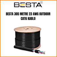 BESTA 305 METRE 23 AWG OUTDOOR CAT6 KABLO