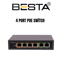 4 Port PoE Switch KD0420FL