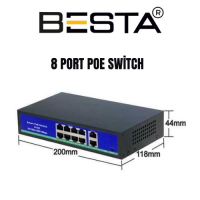 8 port PoE Switch KD0820