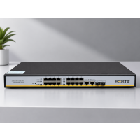 BESTA BS1622GG 16PORT 10/100/1000 + 2 PORT 10/100/1000 UPLINK POE SWITCH