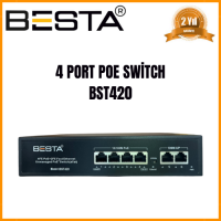 BESTA 4 PORT POE SWİTCH BST420