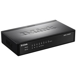 D-Link DES-1008P/C1a 8-Port 10/100Mbps 4 Poe Portlu Yönetilemez Poe Switch