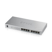 ZyXEL GS1008-HP, 8 Port Gigabit PoE+ 8 x PoE, 60 Watt Masaüstü Switch