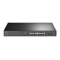 TP-Link TL-SG1218MPE JetStream 16-Port Gigabit 2 SFP Slotlu Easy Smart PoE + Switch