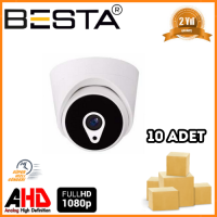 Besta 2 MP 1080P 6 ATOM LED Dome AHD Güvenlik Kamerası 10 Adet Koli KD-1226