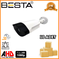 Besta 2 MP 1080P 6 ATOM LED Bullet AHD Güvenlik Kamerası 10 Adet Koli KD-9320
