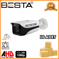 Besta 2 MP 1080P 4 BIG LED Bullet AHD Güvenlik Kamerası 10 Adet Koli KD-9536