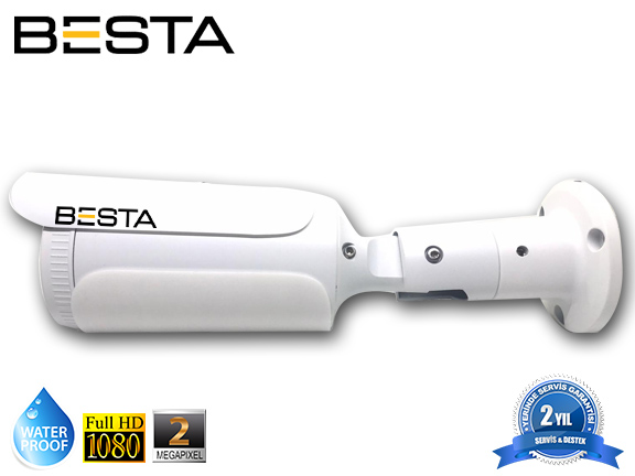 2MP 1080p AHD 42 Led Gece Görüşlü Güvenlik Kamerası KD-8143W görünüm
